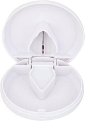 

Shrih Round Pill Cutter Splitter SH - 02113 Manual Medicine Holder(White)