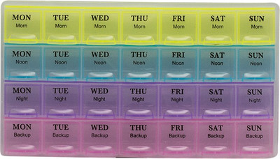 

JLT 4 Line 082 Manual Pill Box(Multicolor)