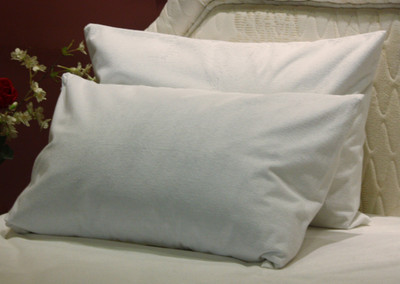 

TRANCE HOME LINEN Plain Plain Filled Queen Size Pillow Protector(2)