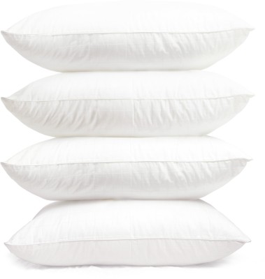 Achintya Solid Bed/Sleeping Pillow Pack of 4(White) at flipkart