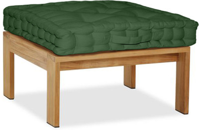 

Lushomes Solid Floor Cushion Pack of 1(Green)