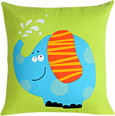 

Saral Home Printed Back Cushion Pack of 1(Green)