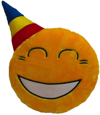 60% OFF on Tickles Polyester Fibre Smiley Cushion Pack of 1(Yellow) 60% OFF on Tickles Polyester Fibre Smiley Cushion Pack of 1(Yellow)