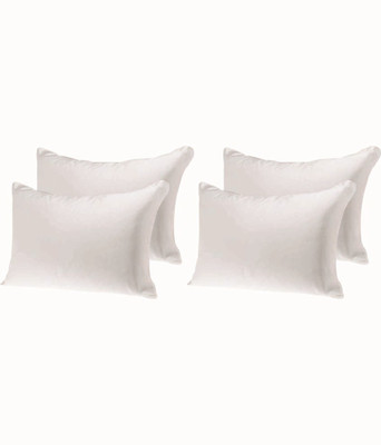

JDX Solid Bed/Sleeping Pillow Pack of 4(White)