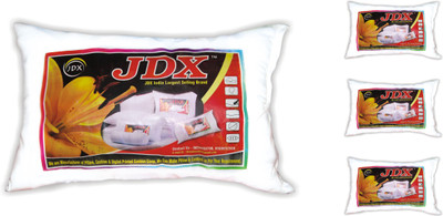 

JDX Printed Bed/Sleeping Pillow Pack of 4(White)