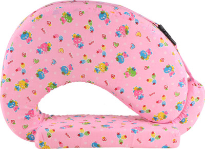 

MomToBe Printed Baby Pillow Pack of 1(Pink)