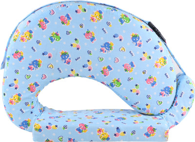 

MomToBe Printed Baby Pillow Pack of 1(Blue)