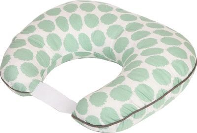 Bacati Geometric Print Feeding/Nursing Pillow Pack of 1(Grey)