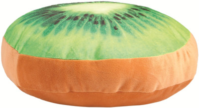 

Skylofts Imported Designer Kiwi Fruit Design Stuffed Soft Plush Pillow Cushion - 35 cm(Multicolor)