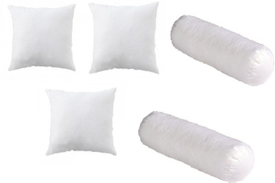 62% OFF on PUMPUM Polyester Fibre Solid Bolster Pack of 5(White) 62% OFF on PUMPUM Polyester Fibre Solid Bolster Pack of 5(White)