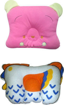 

Xchildhood pirented Bed/Sleeping Pillow Pack of 2(malticolour)