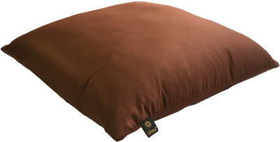 

Lushomes Solid Back Cushion Pack of 1(Choco)