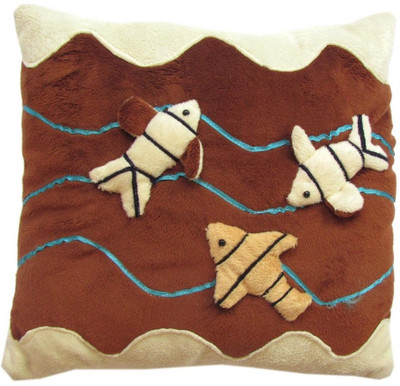 61% OFF on Tickles Solid Decorative Cushion Pack of 1(White, Brown) 61% OFF on Tickles Solid Decorative Cushion Pack of 1(White, Brown)