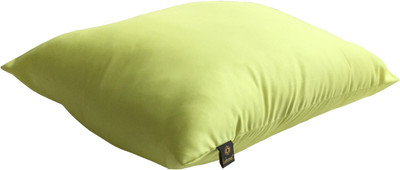 

Lushomes Solid Back Cushion Pack of 1(Lime Green)