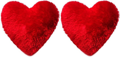 

Home Candy Floral Decorative Cushion Pack of 2(Red)