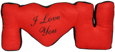 

Indigo Creatives Heart Bed/Sleeping Pillow Pack of 1(Red)