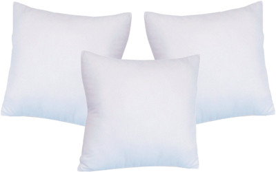 33% OFF on ZIKRAK EXIM Polyester Fibre Solid Decorative Cushion Pack of 3(White) 33% OFF on ZIKRAK EXIM Polyester Fibre Solid Decorative Cushion Pack of 3(White)