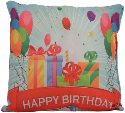 Twisha Printed Design Decorative Cushion Pack of 1(Multicolor, Green) Twisha Printed Design Decorative Cushion Pack of 1(Multicolor, Green)