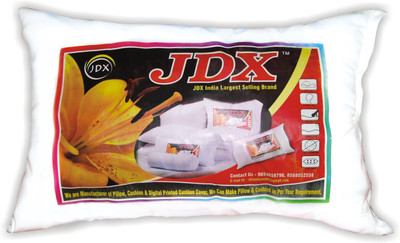 

JDX Printed Bed/Sleeping Pillow Pack of 1(White)