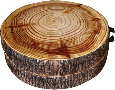 Lushomes Wood 1 Chair Cushion(Brown) available at flipkart for Rs.999