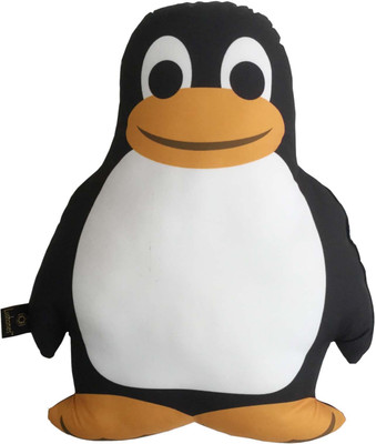 

Lushomes Penguin Decorative Cushion Pack of 1(Multicolor)