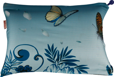 Nostaljia Air Abstract Sleeping Pillow Pack of 1(Yellow)