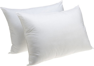 Kdecor Solid Air Pillow Pack of 2(White)