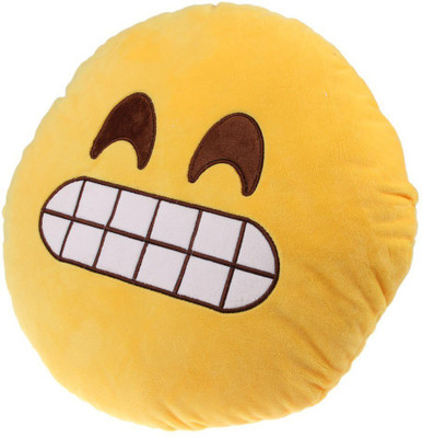

Gadget Paradise Facial Expression Decorative Cushion Pack of 1(Yellow)