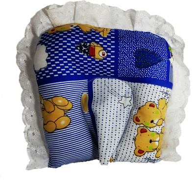 

Crack4Deal Bear Print Baby Pillow Pack of 1(Multicolor)