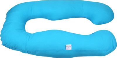 

MomToBe Solid Pregnancy Pillow Pack of 1(Blue)