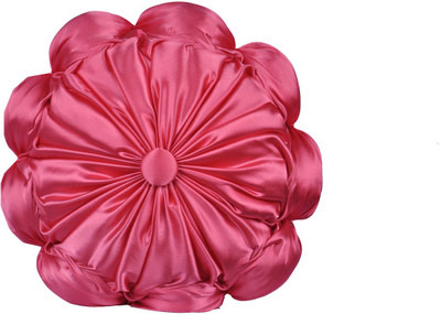 

Welcome Cushions Solid Decorative Cushion Pack of 1(Peach)