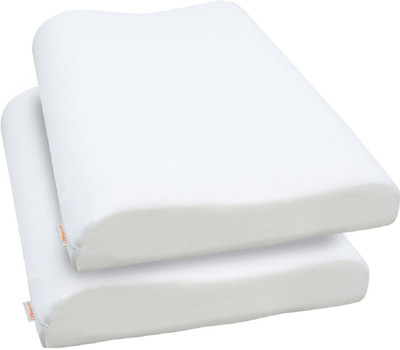 

Magasin Solid Bed/Sleeping Pillow Pack of 2(Floral White)