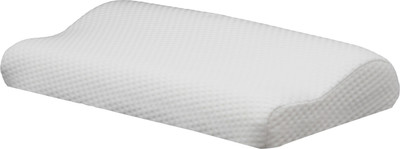 

Magasin Pristine Hues Contour Visco-Elastic Memory Foam 17" by 24" Cervical Orthopaedic Pillow(White)