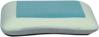 

Tima SELF Bed/Sleeping Pillow Pack of 1(White, Blue)