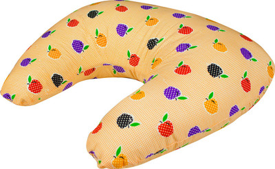 

Zura Printed Baby Pillow Pack of 1(Orange)