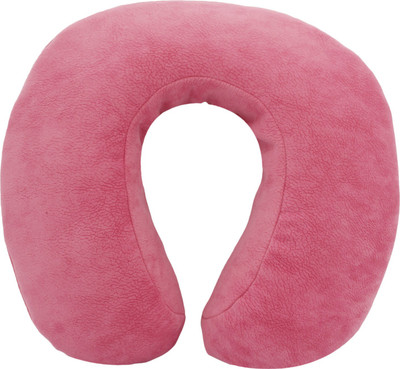 

Magasin Luxury Pink U-Shaped Memory Foam Waterproof Neck Pillow(Pink)