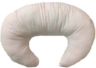 

Krivi kids Dots Baby Pillow Pack of 1(Pink)