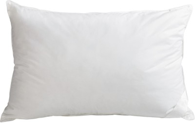 PUMPUM Polyester Fibre Solid Sleeping Pillow Pack of 1(White)