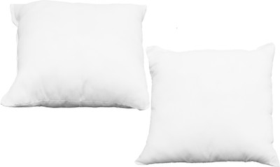 

Stop N Shop PLAIN Back Cushion Pack of 2(White)
