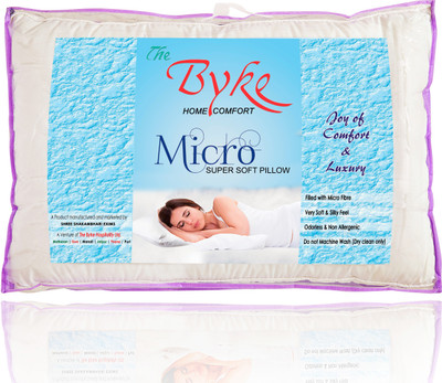 

Byke Home Comfort Solid Air Pillow Pack of 1(White)
