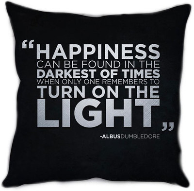 66% OFF on StyBuzz Polyester Fibre Solid Decorative Cushion Pack of 1(White)