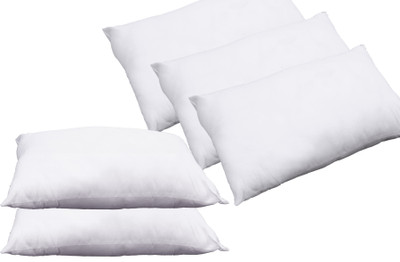 

Stop N Shop PLAIN Bed/Sleeping Pillow Pack of 5(White)