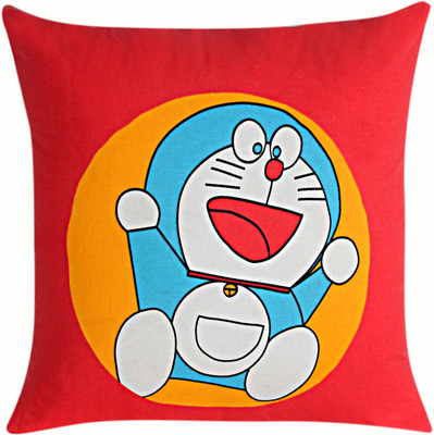 

Saral Home Printed Back Cushion Pack of 1(Red)