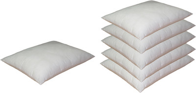 

Lushomes Solid Bed/Sleeping Pillow Pack of 6(White)