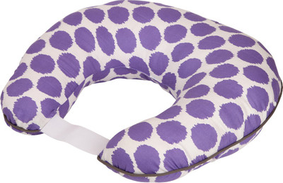 Bacati Geometric Print Feeding/Nursing Pillow Pack of 1(Purple)