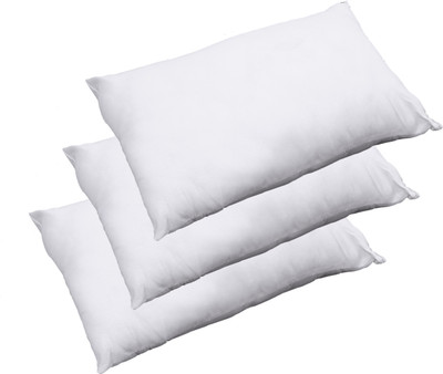 

Stop N Shop PLAIN Bed/Sleeping Pillow Pack of 3(White)