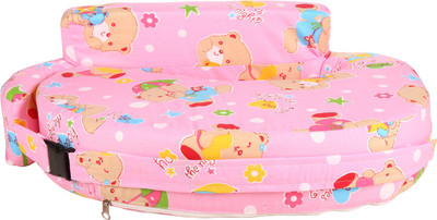 

MomToBe Teddy Print Baby Pillow(Pink)