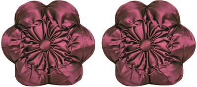 

Welcome Cushions Floral Decorative Cushion Pack of 2(Lavender)