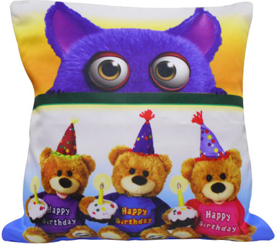 

Natali Traders Print Decorative Cushion Pack of 1(Multicolor)
