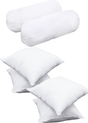 

Stop N Shop PLAIN Bed/Sleeping Pillow Pack of 6(White)